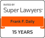 Frank Daily - 15 year badge